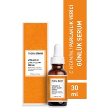 Maru.derm C Vitamini ve Peptid Aydınlatıcı Cilt Bakım Serumu 30 ml