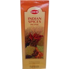 Gizzodo Hint Baharatları Kokulu 20 Çubuk Tütsü - Indian Spices