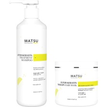 Matsu Hair Care After Keratin Shampoo + Elixir Keratin Therapy Hair Mask