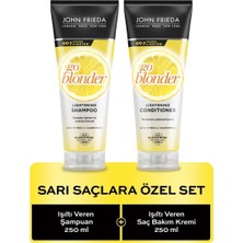 John Frieda Sarı Saçlara Özel Set