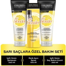 John Frieda Sarı Saçlara Özel Bakım Set