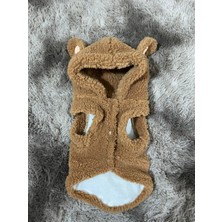 Dcs Kedi-Köpek Kıyafeti Kahve Teddy Peluş