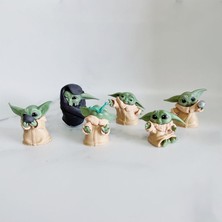 Ybltd 6'lı Star Wars Bebek Yoda Oyuncakları (Yurt Dışından)