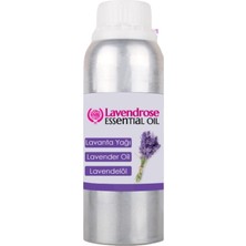 Lavendrose Lavanta Yağı 1 Litre - Lavender Oil 1 Lt - %100 Doğal Saf Uçucu Yağ