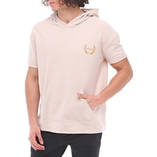 Spqr Kısa Kollu Sweatshirt Neptune Bej