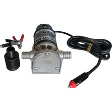 DÜZEY 12 VOLT 3/4''ÇAKMAKLIK GİRİŞLİ DIŞTAN ÇEKME MAZOT AKTARMA(SIVI TRANSFER) POMPASI (SU,SÜT,YAĞ)