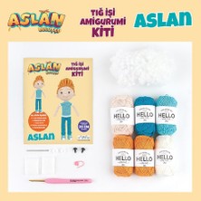 Tuva Tığ Işi Amigurumi Kiti: Aslan Buluşçu