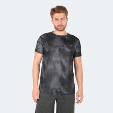 Slazenger RADZIM Erkek Tişört Siyah / Koyu Gri