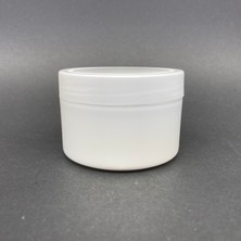 Pause Art Home 100 cc Ekonomik Krem Kavanozu Beyaz Renk Kapaklı - 100 ml Plastik Kavanoz - Boş Pomat Kutusu 10ADET