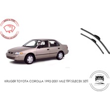 Kruger Toyota Corolla Terra Muz Silecek Takımı (1999 - 2001)