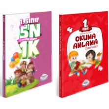 Öğretmen Evde Yayınları 1. Sınıf 5n 1k Okuma Anlamaçalışmaları / Okuma Anlama Çalışmaları 2'li Set