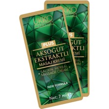 Ukko Cosmetics 3 Adet Aksöğüt Ekstraktlı  Masaj Kremi Plus - Snap Sachet - Ürün