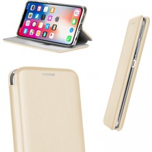 iPhone x / Xs Kılıf Shell Manyetik Kapaklı Kartlıklı Stantlı