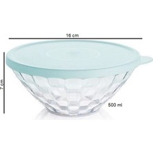 Tupperware Pırlanta Servis 500 Ml Şeffaf Saklama Kabı