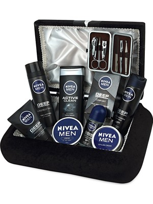 Nivea Exclusive Erkek Cilt Bakım Seti - Damat Çeyiz Sandık Seti