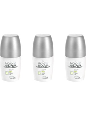 Lr Microsilver Plus Saf Gümüş Deo Roll-On 50 ml 3'lü Set Lr
