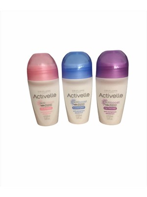 Oriflame Activelle Anti-Perspirant Roll-On 50 ml 3 Adet