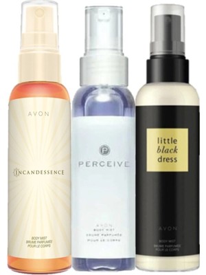 Avon Belinay Incandessence , Little Black Dress , Perceive 100ML Kadın Vücut Spreyi