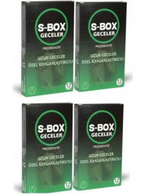 S-Box Uzun Geceler 48 Li Prezervatif