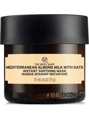 The Body Shop Mediterranean Almond Milk Yatıştırıcı Yulaf Maskesi 75 ml