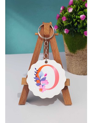 Hedizu Özel Tasarım O Harfli Anahtarlık