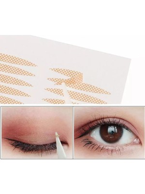 Mor Salkim Home Göz Kapagı Kaldırma Bantları 120 Adet (Dantel Görünümlü)