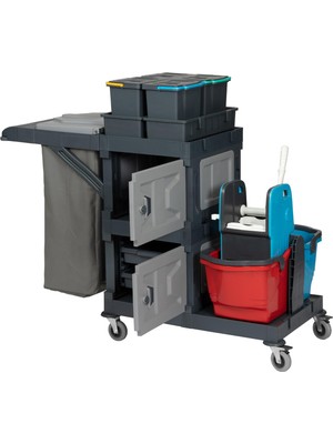 Özerkan Plastik Alfacart Temizlik Arabası AC2128