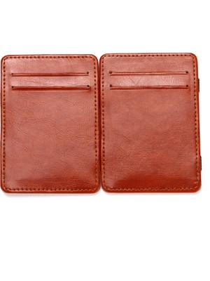 Zhenweixin Store Pu Deri Bifold Küçük Çanta (Yurt Dışından)