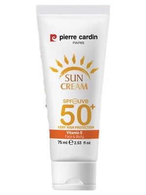 Pierre Cardin 50+ SPF Çok Yüksek Koruma Güneş Kremi Tüm Cilt Tipleri İçin Renksiz Yağ 75 ml