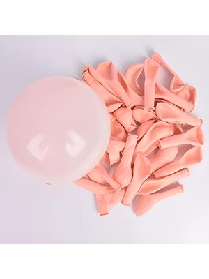 Best Parti Balon Mini Makaron Somon 6 Inç 100 Adet