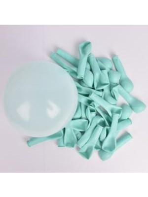 Rönesans Parti Balon Mini Makaron Yeşil 6 Inç 100 Adet