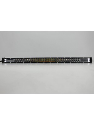 Aracım Oto Aksesuar 2 Sıra 82 cm Off Road LED Bar 5 Mod Turuncu Beyaz 240W 10-30 V