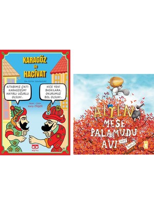 Karagöz ile Hacivat Son Sürüm / Altın Meşe Palamudu Avı (2 Kitap Set) - Katy Hudson
