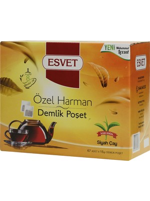 Esvet Özel Harman Demlik Poşet 67 x 15 gr