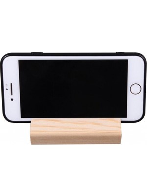 Ahşap Cep Telefonu ve Tablet Standı