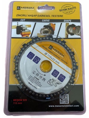 Mergen Meşem 929 115 mm Zincirli Ahşap Testeresi(Clz)