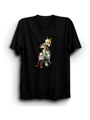 The Fame Box My Hero Academia, Midoriya Izuku, Katsuki Bakugou, Anime Tişört