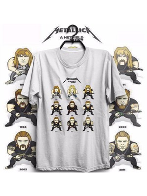 The Fame Box Metallica, James Hetfield, Rock, Metal Tişört