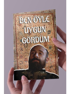 Ludio Süleyman Ben Öyle A5 Çizgisiz Defter 50 Sayfa