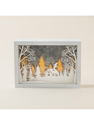 Chakra Framo Dekoratif Obje 1 Beyaz/altın