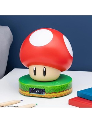 Paladone Super Mario Mushroom Digital Saat Alarm