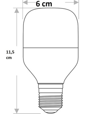 CT-4329 15W/3200K LED Ampul (GÜNIŞIĞI-6ADET)