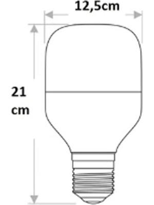 CT-4262 50W/3200K LED Ampul (Günışığı)