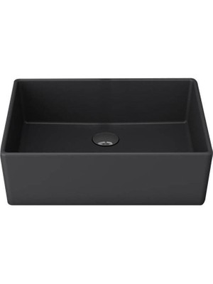 Bocchi Milano Çanak Lavabo 50 Cm Mat Antrasit 1215-020-0125