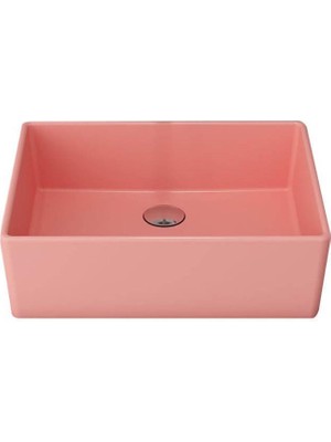 Bocchi Milano Çanak Lavabo 50 Cm Mat Somon 1215-032-0125