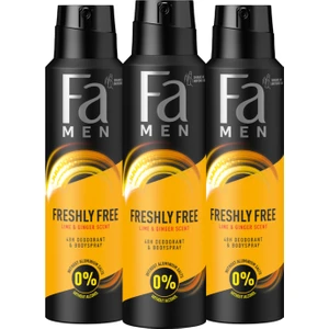 Freshly Free Misket Limonu & Zencefil Deosprey X 3 Adet