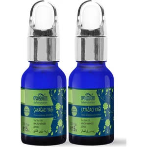 Awe Cemre 2li Çay Ağacı Uçucu Yağı 15 Ml, Damlalıklı Serum/ Kolay Kullanım