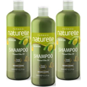 Naturelle Zeytinyağlı Besleyici Şampuan 360 Ml 3 Adet