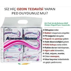 Aırız Hijyenik Kadın Pedi Seti 6'Lı Paket 98 Adet (60 Günlük 30 Gündüz 8 Gece)