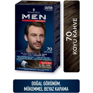 Men Perfect Saç Boyası 70 - Koyu Kahve